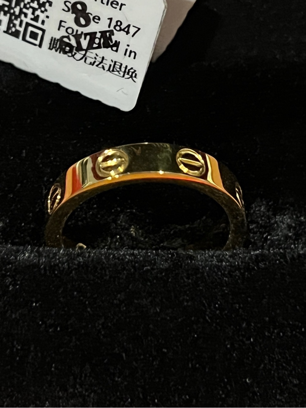Oakjuri Love Ring 18k Gold Plated